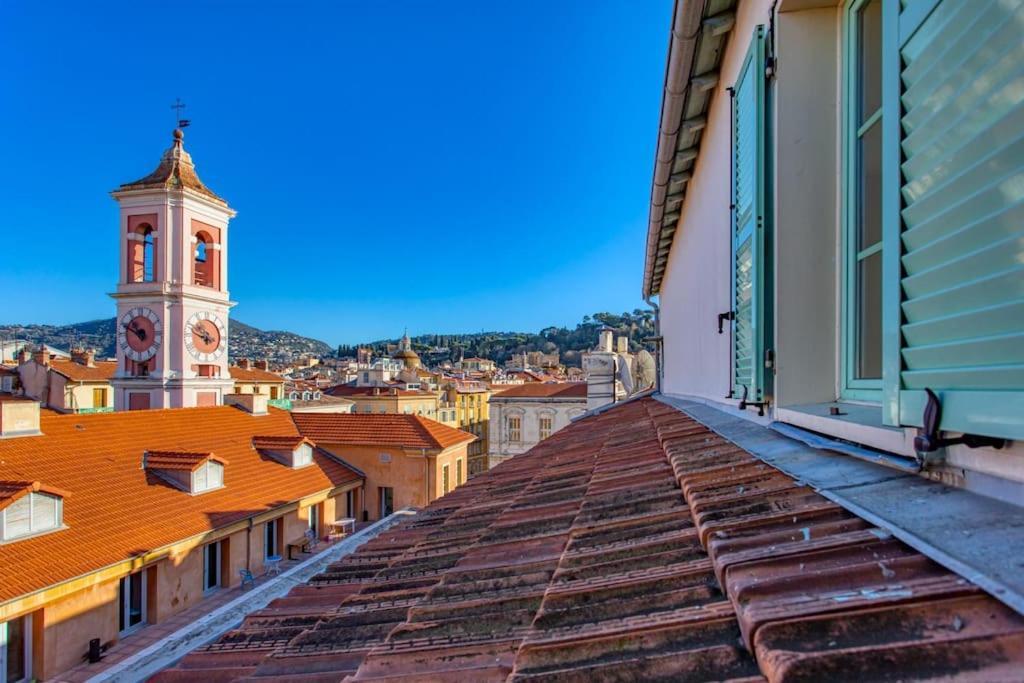 #9 Opera'S Duplex Panoramic Sea View Terrace & Ac 1Min To Beach نيس المظهر الخارجي الصورة
